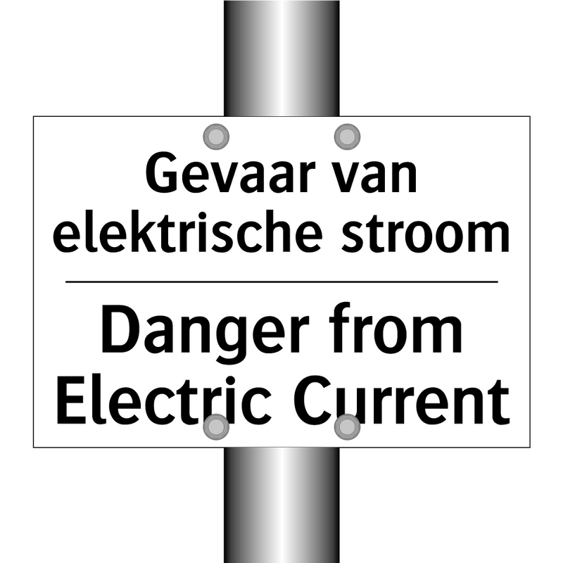 Gevaar van elektrische stroom - Danger from Electric Current