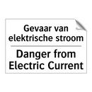 Gevaar van elektrische stroom - Danger from Electric Current
