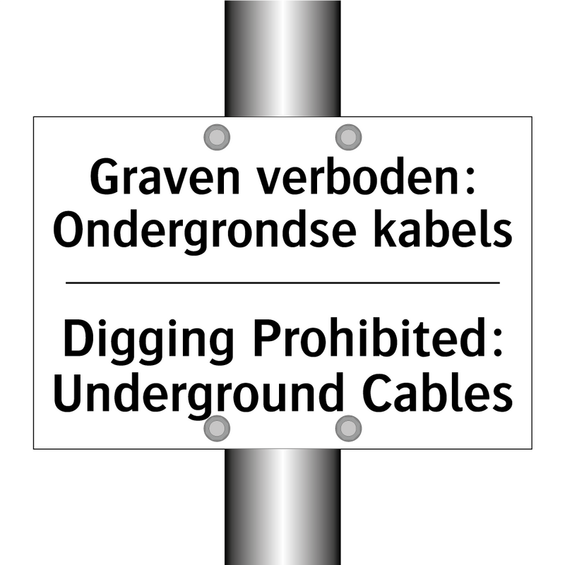 Graven verboden: Ondergrondse /.../ - Digging Prohibited: Underground /.../