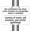 Het achterlaten van afval, oude /.../ - Leaving of waste, old furniture, /.../