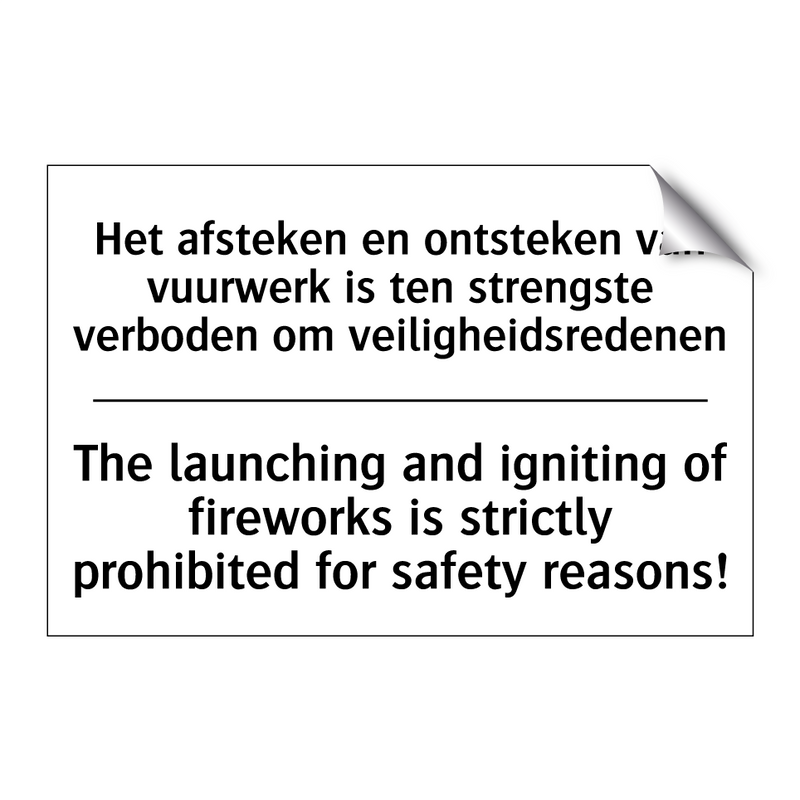 Het afsteken en ontsteken van /.../ - The launching and igniting of /.../