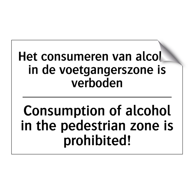 Het consumeren van alcohol in /.../ - Consumption of alcohol in the /.../