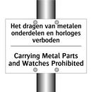 Het dragen van metalen onderdelen /.../ - Carrying Metal Parts and Watches /.../