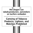 Het dragen van tabaksproducten, /.../ - Carrying of Tobacco Products, /.../
