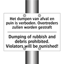 Het dumpen van afval en puin is /.../ - Dumping of rubbish and debris /.../