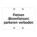 Fietsen (Bromfietsen) parkeren verboden