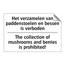 Het verzamelen van paddenstoelen /.../ - The collection of mushrooms and /.../