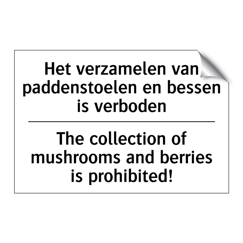 Het verzamelen van paddenstoelen /.../ - The collection of mushrooms and /.../