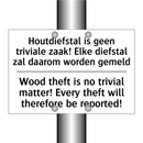 Houtdiefstal is geen triviale /.../ - Wood theft is no trivial matter! /.../