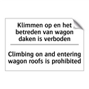 Klimmen op en het betreden van /.../ - Climbing on and entering wagon /.../