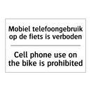 Mobiel telefoongebruik op de fiets /.../ - Cell phone use on the bike is /.../