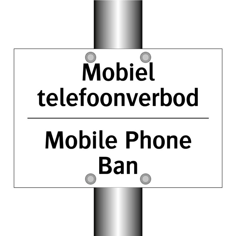 Mobiel telefoonverbod - Mobile Phone Ban