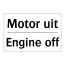 Motor uit - Engine off