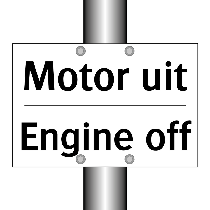 Motor uit - Engine off