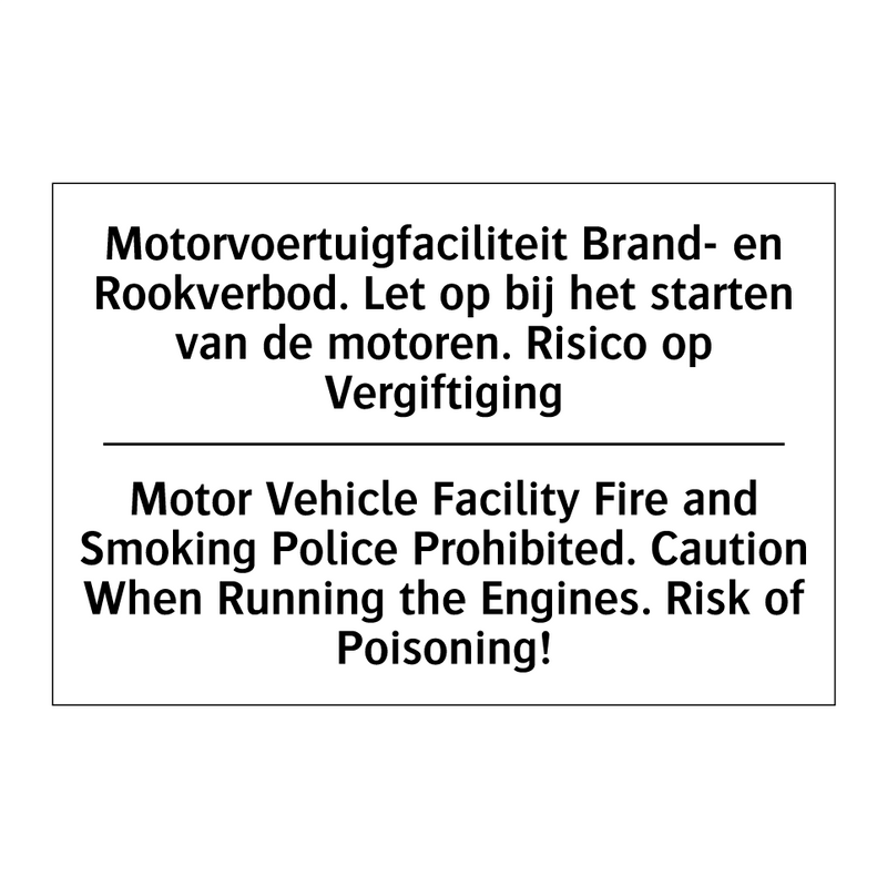 Motorvoertuigfaciliteit Brand- /.../ - Motor Vehicle Facility Fire and /.../