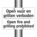 Open vuur en grillen verboden - Open fire and grilling prohibited/.../