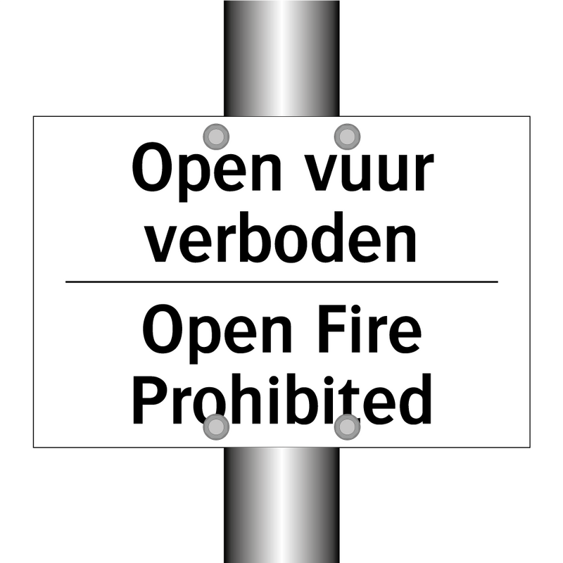 Open vuur verboden - Open Fire Prohibited