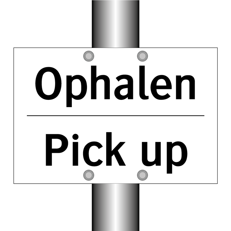 Ophalen - Pick up