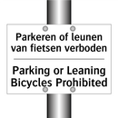 Parkeren of leunen van fietsen /.../ - Parking or Leaning Bicycles Prohibited/.../