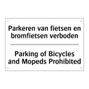 Parkeren van fietsen en bromfietsen /.../ - Parking of Bicycles and Mopeds /.../