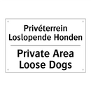Privéterrein Loslopende Honden - Private Area Loose Dogs