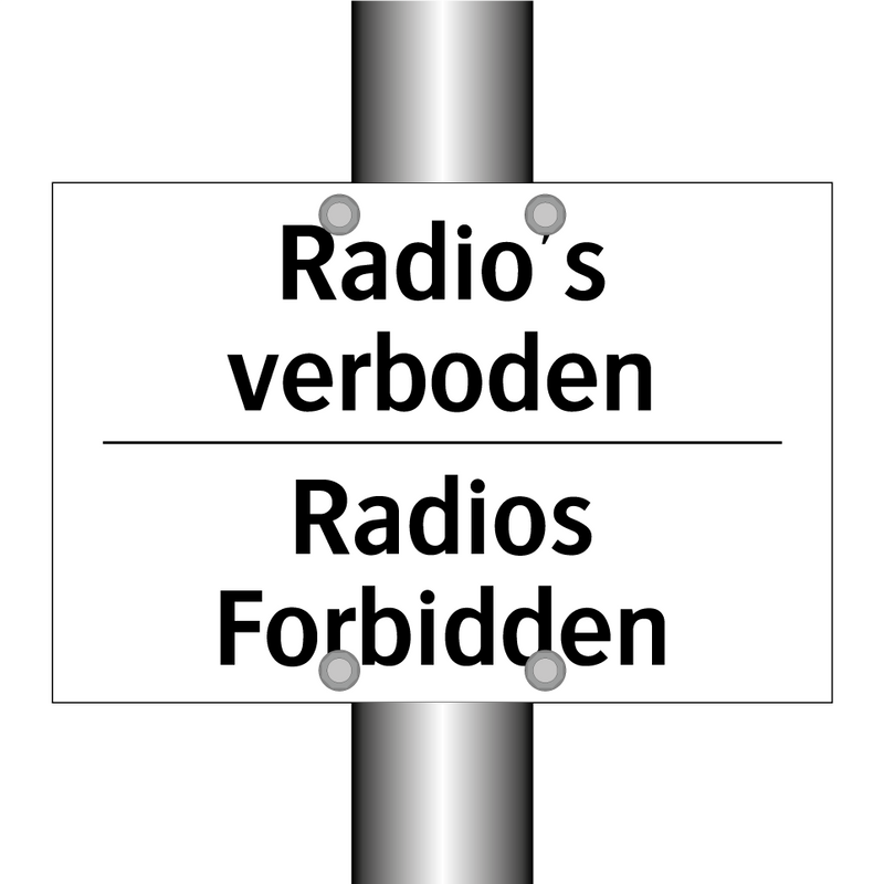 Radio's verboden - Radios Forbidden