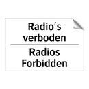 Radio's verboden - Radios Forbidden
