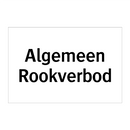 Algemeen Rookverbod