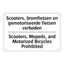 Scooters, bromfietsen en gemotoriseerde /.../ - Scooters, Mopeds, and Motorized /.../