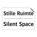 Stille Ruimte - Silent Space