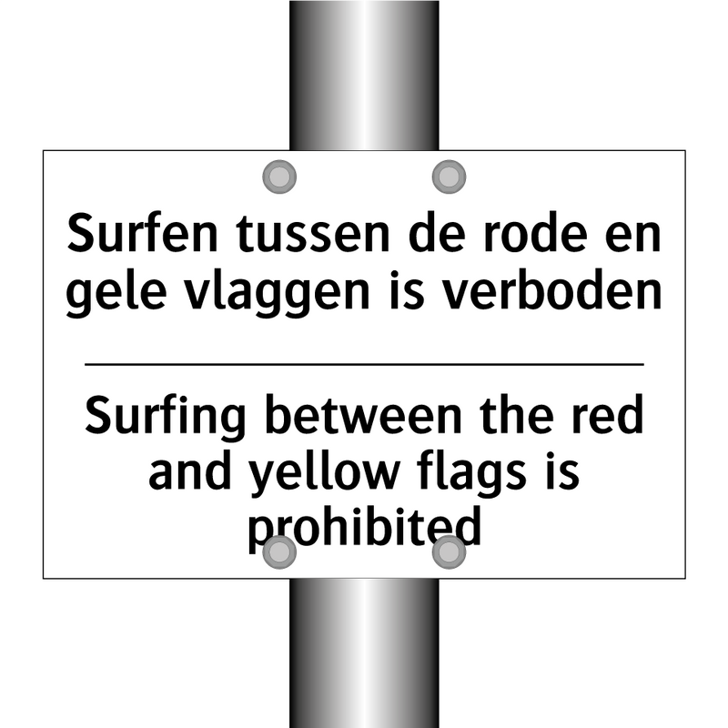 Surfen tussen de rode en gele /.../ - Surfing between the red and yellow /.../