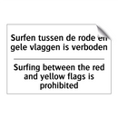 Surfen tussen de rode en gele /.../ - Surfing between the red and yellow /.../