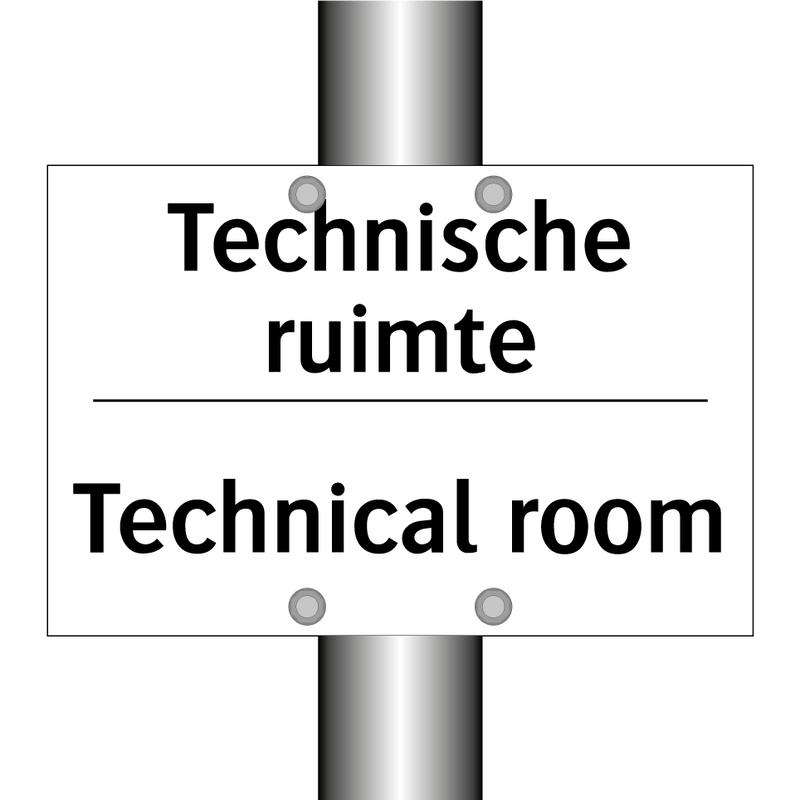 Technische ruimte - Technical room