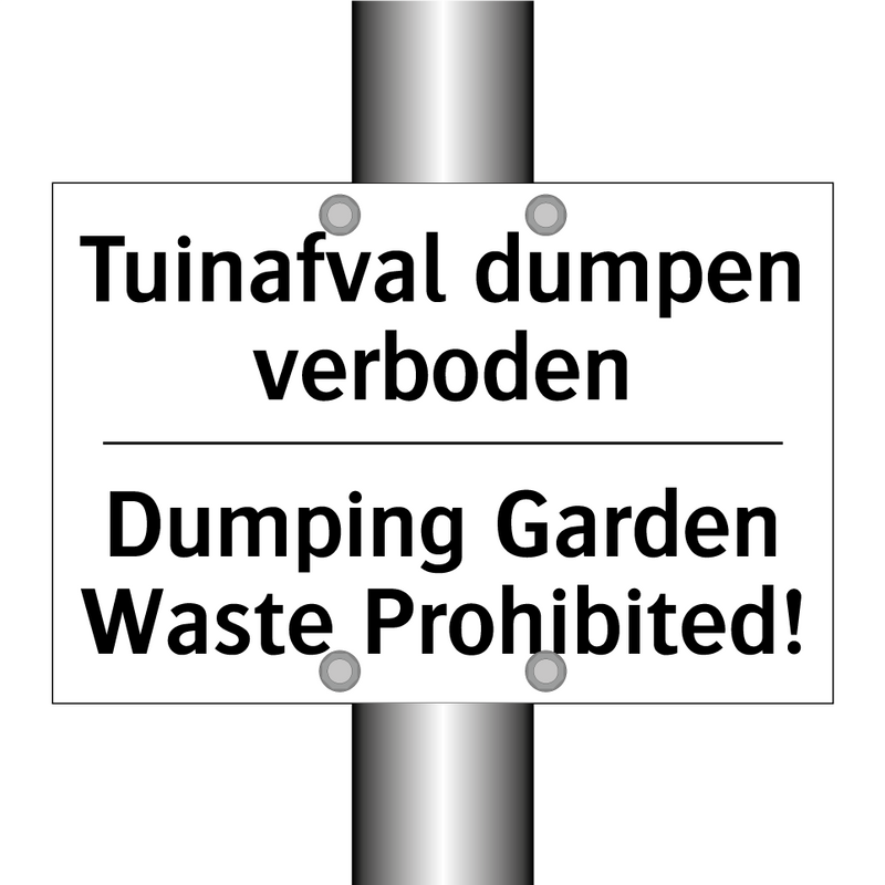 Tuinafval dumpen verboden - Dumping Garden Waste Prohibited!/.../