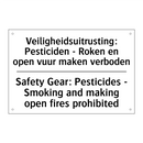 Veiligheidsuitrusting: Pesticiden /.../ - Safety Gear: Pesticides - Smoking /.../