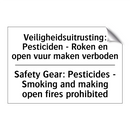 Veiligheidsuitrusting: Pesticiden /.../ - Safety Gear: Pesticides - Smoking /.../
