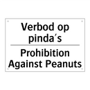 Verbod op pinda's - Prohibition Against Peanuts