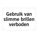 Gebruik van slimme brillen verboden