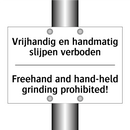 Vrijhandig en handmatig slijpen /.../ - Freehand and hand-held grinding /.../