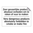Zeer gevaarlijke producten absoluut /.../ - Very dangerous products absolutely /.../
