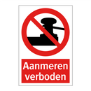 Aanmeren verboden