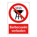 Barbecueën verboden