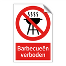Barbecueën verboden