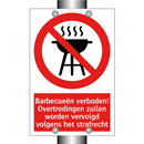 Barbecueën verboden! Overtredingen zullen worden vervolgd volgens het strafrecht
