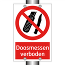 Doosmessen verboden