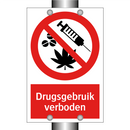 Drugsgebruik verboden