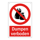 Dumpen verboden