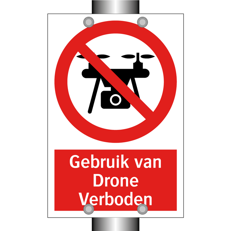 Gebruik van Drone Verboden