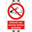 Gebruik van slimme brillen verboden