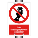 Geen (video)gesprekken toegestaan